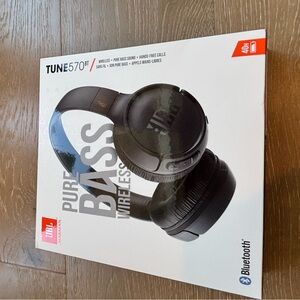 JBL Tune 570BT Wireless Headphones - Black